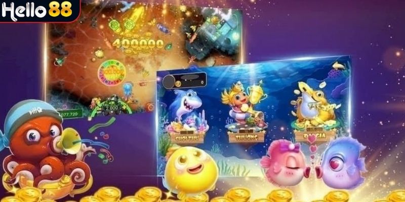 Dùng chiến thuật bắn ria khi chơi bắn cá VIP online